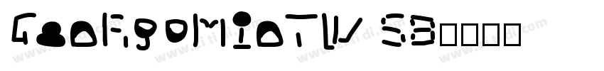 GenRyuMinTW SB字体转换